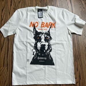 Tenaciti White Graphic T-Shirt for Men